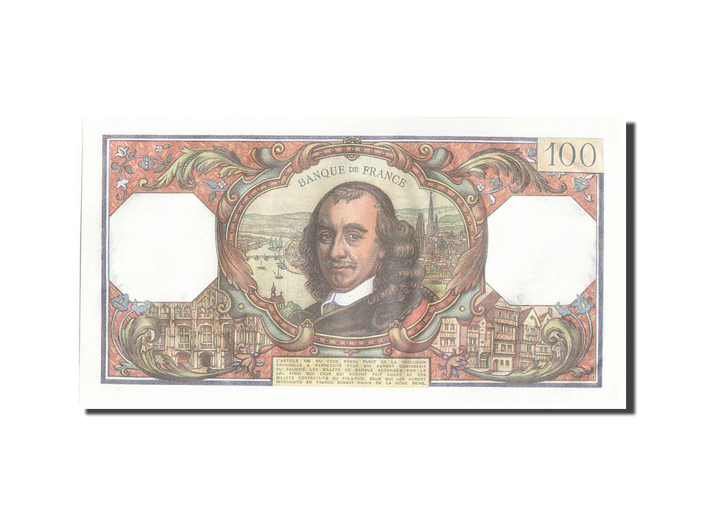 France, 100 Francs, 100 F 1964-1979 ''Corneille'', 1978, KM #149f, 1978-11-02,..