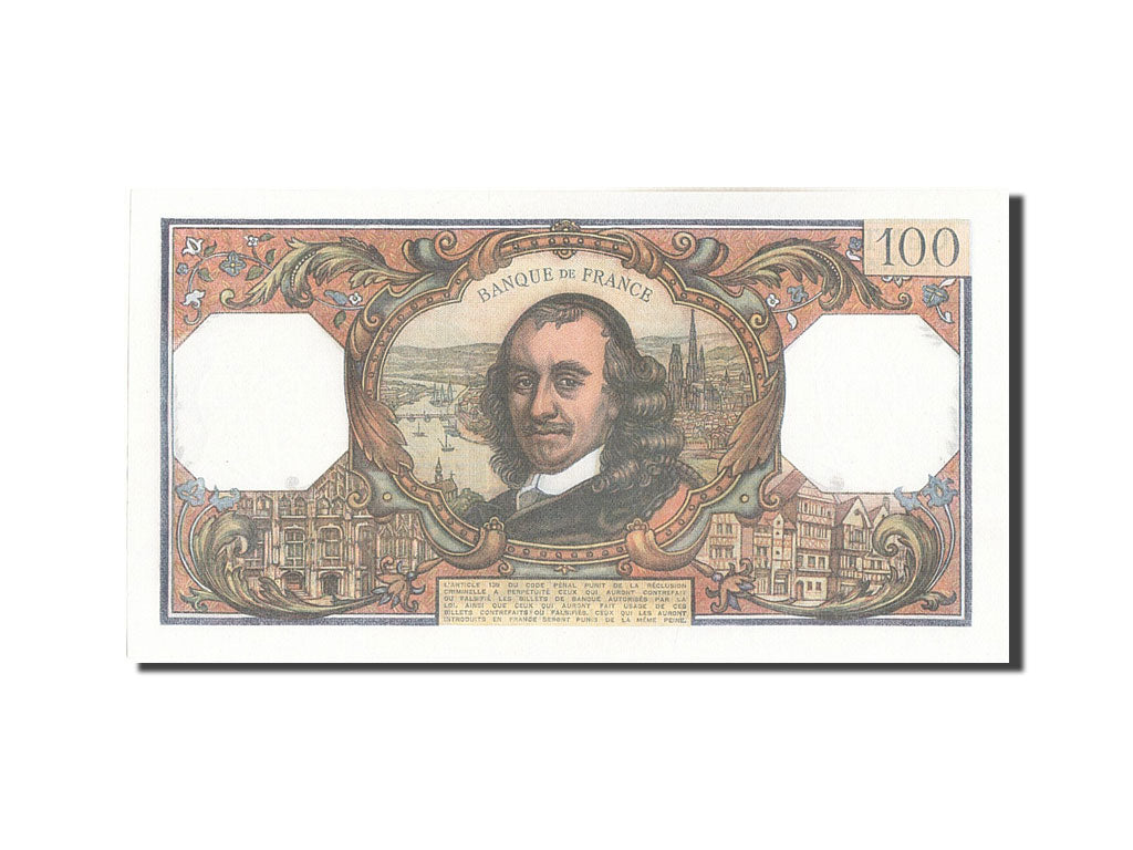 France, 100 Francs, 100 F 1964-1979 ''Corneille'', 1974, KM #149d, 1974-07-04,..