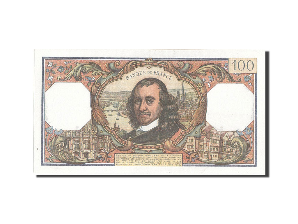 France, 100 Francs, 100 F 1964-1979 ''Corneille'', 1972, KM #149d, 1972-10-05,..