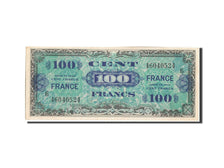 Geldschein, Frankreich, 100 Francs, 1945 Verso France, 1945, SS+