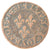 Coin, France, Louis XIII, Double tournois, buste juvénile, Double Tournois