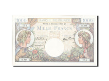 Biljet, Frankrijk, 1000 Francs, 1 000 F 1940-1944 ''Commerce et Industrie''