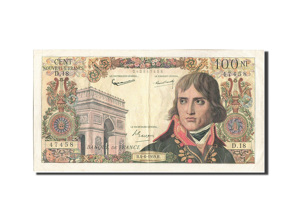 100 Nouveaux Francs type Bonaparte