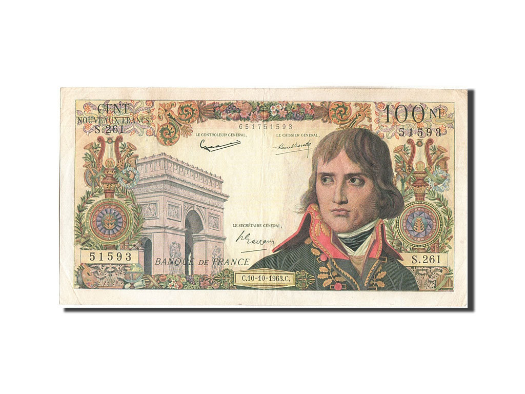 Finland, 75 Kopeks, 100 NF 1959-1964 ''Bonaparte'', 1963, KM #A26, 1963-10-10,..