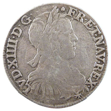 LOUIS XIV, ½ Écu à la mèche longue