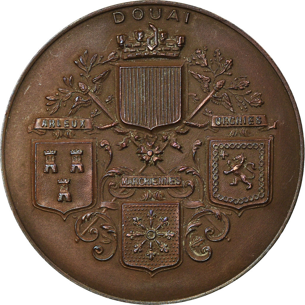 France, Token, Chambre de commerce de Douai, MS(60-62), Bronze
