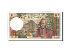 Banknote, France, 10 Francs, 10 F 1963-1973 ''Voltaire'', 1973, 1973-06-07