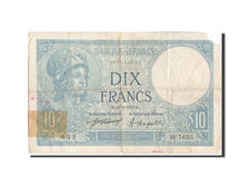 Geldschein, Frankreich, 10 Francs, 10 F 1916-1942 ''Minerve'', 1921, 1921-02-19