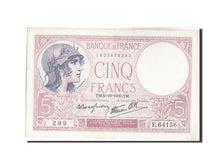 Banknot, Francja, 5 Francs, Violet, 1939, 1939-10-05, AU(50-53), Fayette:4.11