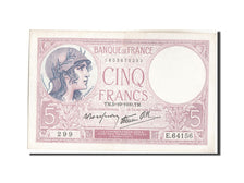 Billet, France, 5 Francs, 5 F 1917-1940 ''Violet'', 1939, 1939-10-05, TTB+