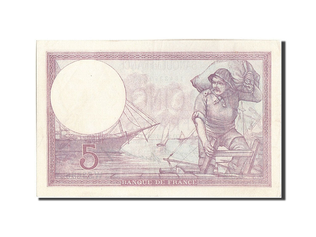 Banknote, France, 5 Francs, 5 F 1917-1940 ''Violet'', 1933, 1933-03-02