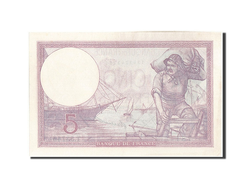 Banknote, France, 5 Francs, 5 F 1917-1940 ''Violet'', 1933, 1933-03-02