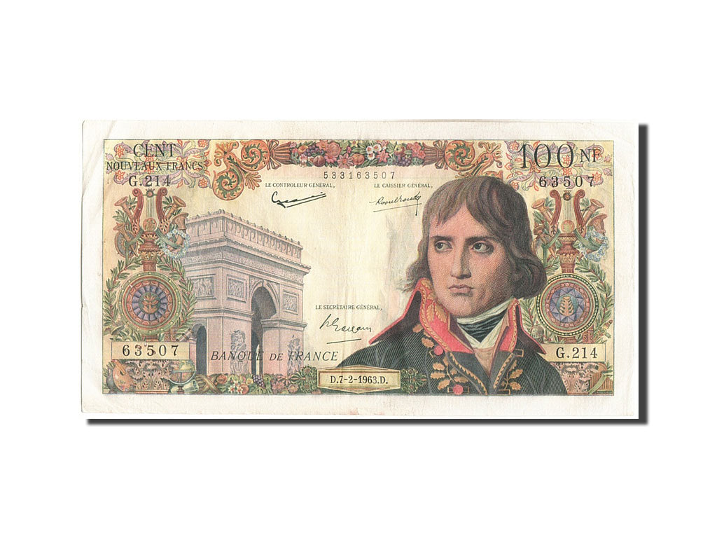 100 Nouveaux Francs type Bonaparte