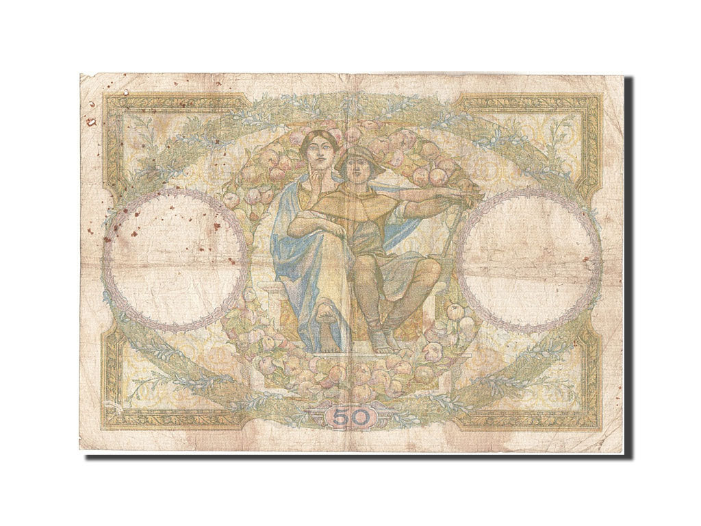 Billete, Francia, 50 F 1927-1934 ''Luc Olivier Merson'', 1932, BC