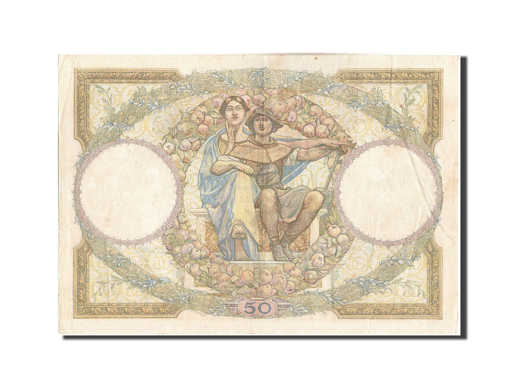 Geldschein, Frankreich, 1000 Francs, 50 F 1927-1934 ''Luc Olivier Merson''