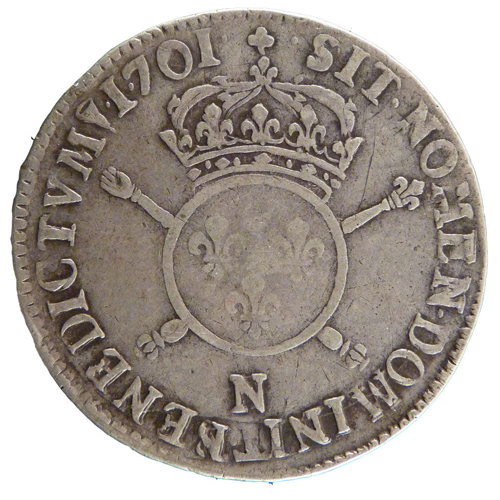 LOUIS XIV, ½ Écu aux Insignes