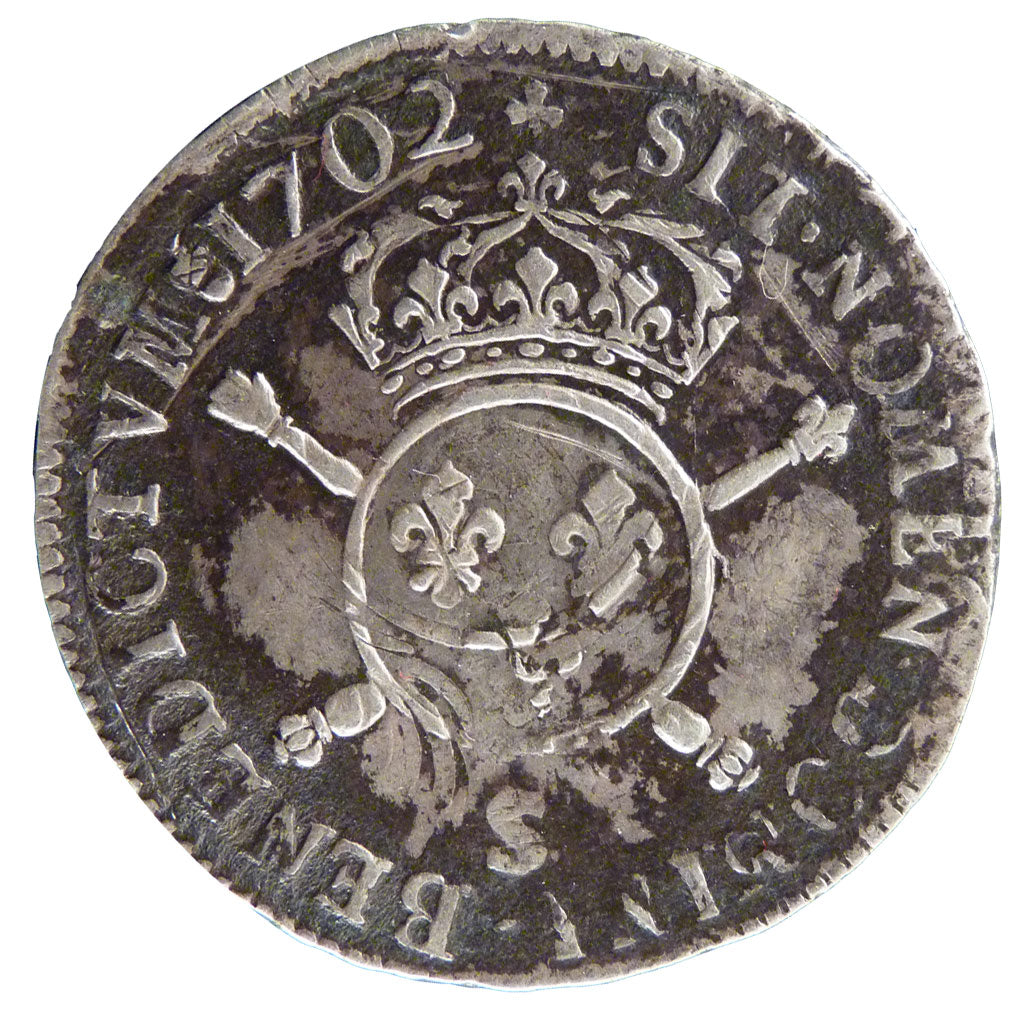 LOUIS XIV, ½ Écu aux Insignes