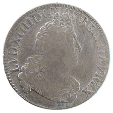 FRANCE, 1/2 Écu aux insignes, 1/2 ECU, 43 Sols, 1702, Amiens, KM #325.20, ...