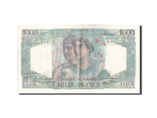 Banknote, France, 1000 Francs, 1 000 F 1945-1950 ''Minerve et Hercule'', 1946