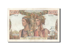 France, 5000 Francs, 5 000 F 1949-1957 ''Terre et Mer'', 1949, KM #131a,...