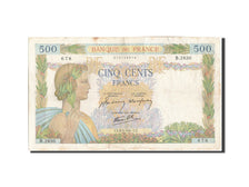 Billet, France, 500 Francs, 500 F 1940-1944 ''La Paix'', 1941, 1941-05-08, TB+