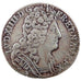 FRANCE, 1/4 Écu aux 3 couronnes, 1/4 Ecu, 1711, Lyons, VF(30-35), Silver, ...