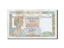 France, 500 Francs, 500 F 1940-1944 ''La Paix'', 1940, KM #95a, 1940-12-05,...