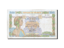 France, 500 Francs, 500 F 1940-1944 ''La Paix'', 1942, KM #95b, 1942-04-09,...