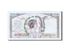 Geldschein, Frankreich, 5000 Francs, 5 000 F 1934-1944 ''Victoire'', 1939