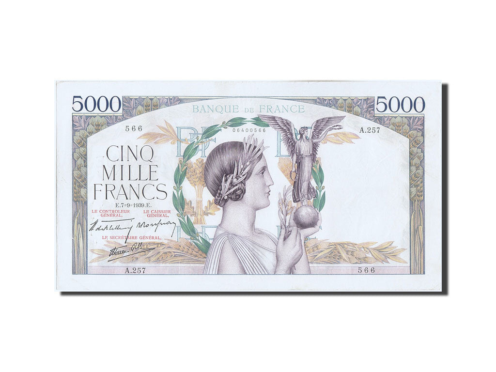 5000 Francs type Victoire