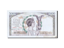 Billet, France, 5000 Francs, 5 000 F 1934-1944 ''Victoire'', 1939, 1939-09-21