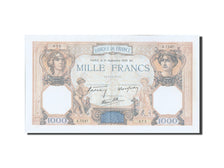 Geldschein, Frankreich, 1000 Francs, 1 000 F 1927-1940 ''Cérès et Mercure''