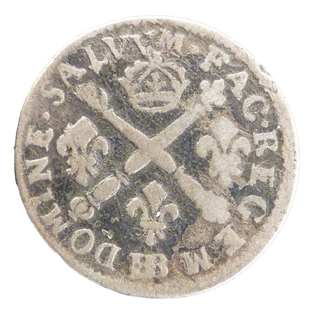 LOUIS XIV, 5 Sols aux Insignes