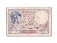 Billet, France, 10 Francs, 5 F 1917-1940 ''Violet'', 1932, 1932-04-21, TB