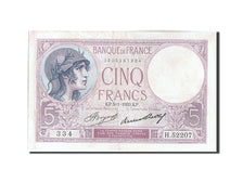 Billete, Francia, 5 Francs, 5 F 1917-1940 ''Violet'', 1933, 1933-01-05, MBC