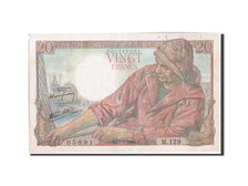 France, 20 Francs, 20 F 1942-1950 ''Pêcheur'', 1940, KM #100a, 1944-05-17, E...