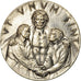 Vatican, Medal, Jubilé de Rome, 1975, Manfrini, AU(55-58), Silvered bronze