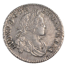 Francia, Louis XV, 1/6 Écu (XX – S) de France-Navarre, 20 Sols, 1/6 ECU, 1...