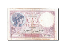 Banknote, France, 5 Francs, 5 F 1917-1940 ''Violet'', 1928, 1928-07-03