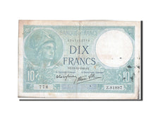 Biljet, Frankrijk, 10 Francs, 10 F 1916-1942 ''Minerve'', 1940, 1940-12-12, TB