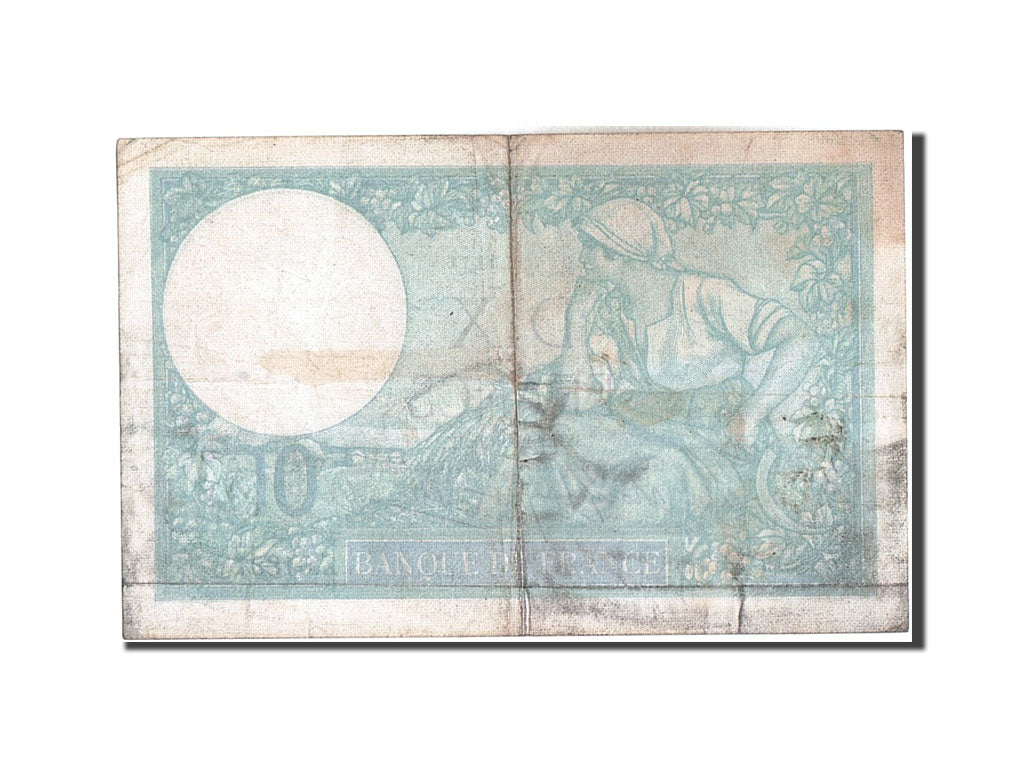 Biljet, Frankrijk, 10 Francs, 10 F 1916-1942 ''Minerve'', 1940, 1940-12-12, TB