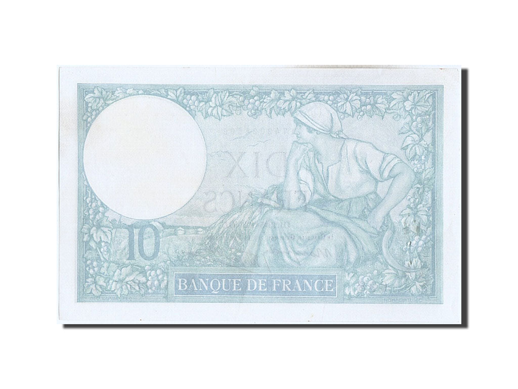 France, 10 Francs, 10 F 1916-1942 ''Minerve'', 1939, KM #84, 1939-05-19,...
