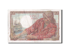 France, 20 Francs, 20 F 1942-1950 ''Pêcheur'', 1942, KM #100a, 1942-09-24, V...