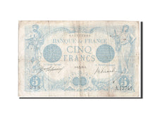 Biljet, Frankrijk, 5 Francs, 5 F 1912-1917 ''Bleu'', 1916, 1916-09-06, TB