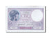 Billete, Francia, 5 Francs, 5 F 1917-1940 ''Violet'', 1918, 1918-01-08, EBC+