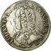 Coin, France, Louis XV, 1/5 Écu aux branches d'olivier, 24 Sols, 1/5 ECU, 1728