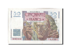 France, 50 Francs, 50 F 1946-1951 ''Le Verrier'', 1949, KM #127b, 1949-02-17,...