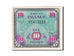 Billet, France, 10 Francs, 1944 Flag/France, 1944, SPL, Fayette:VF18.1, KM:116a