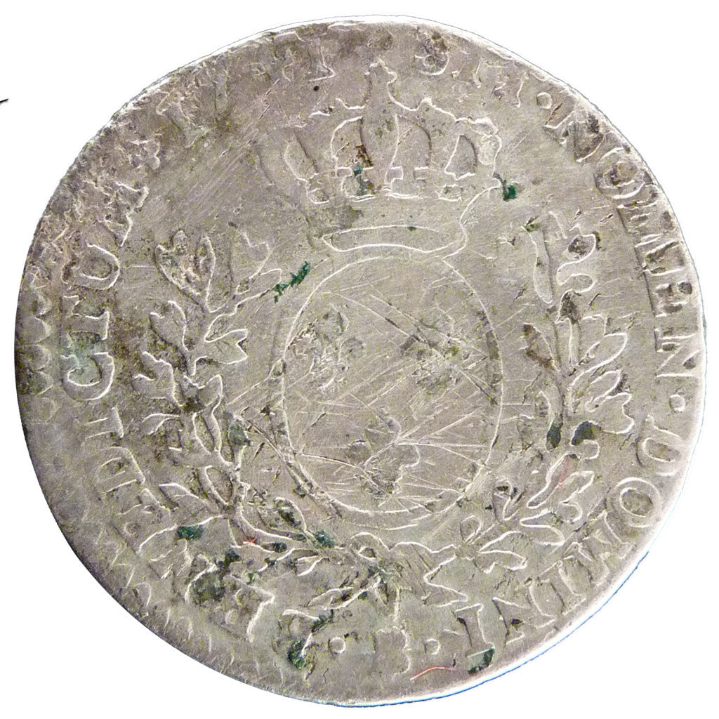 Münze, Frankreich, Louis XV, 1/10 Écu au bandeau, 12 Sols, 1/10 ECU, 1741