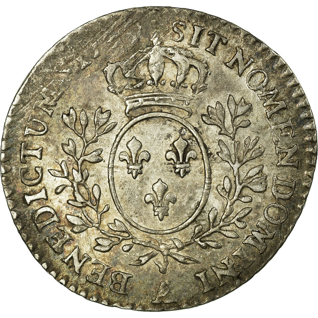 Moneta, Francia, Louis XV, 1/10 Écu au bandeau, 12 Sols, 1/10 ECU, 1769, Paris